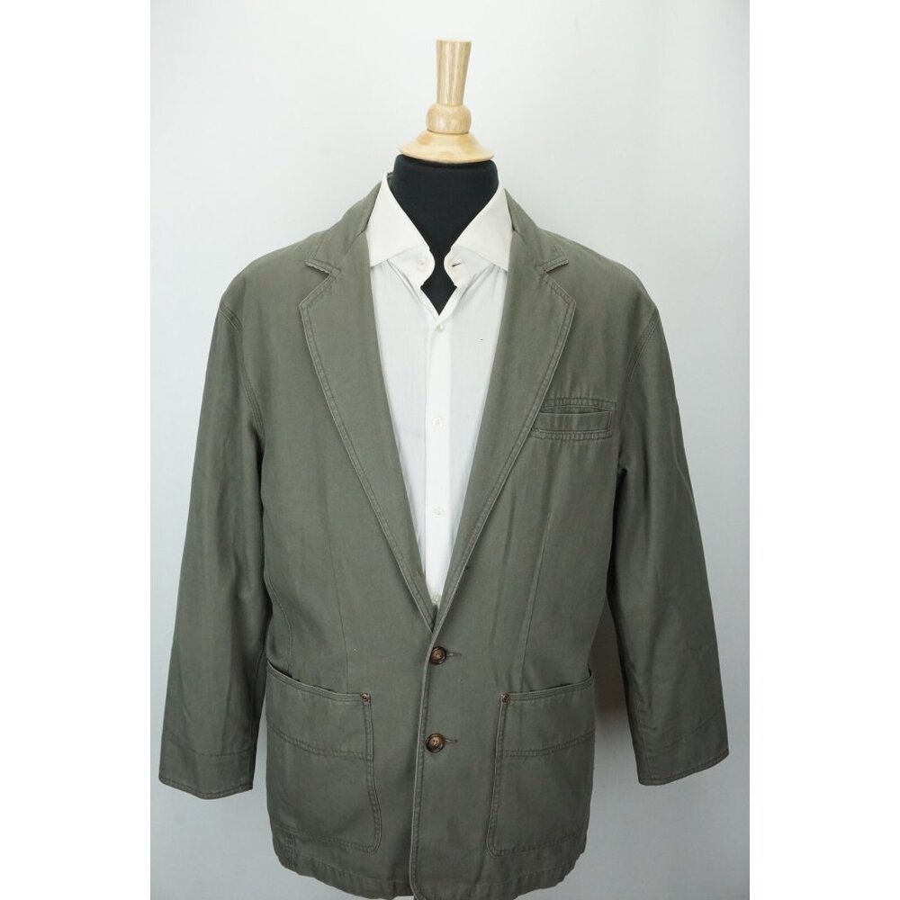 Pendleton Gray 100% Cotton Casual Patch Pocket Sp… - image 1